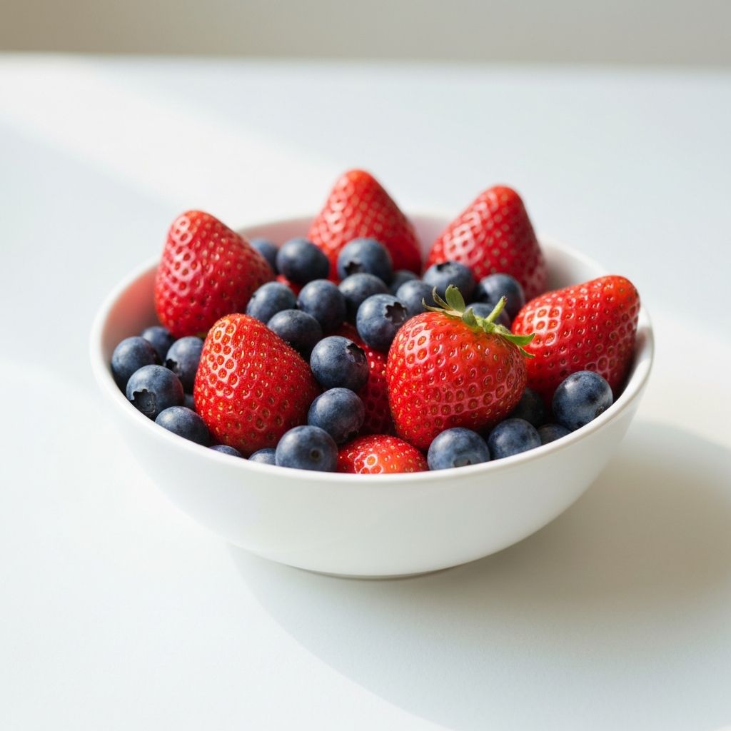 Frisches Obst in einer Schale